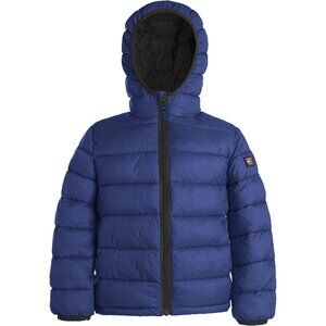 Boys Puffer Jacket with Hood Lightweight Warm Toddler Winter Coat Size 2T